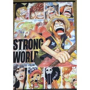 ONE PIECE Movie Poster Scroll Strong World Japan One piece World, Cloth,